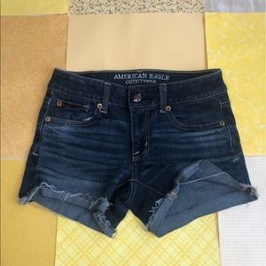 American Eagle Jean Shorts, Size 0